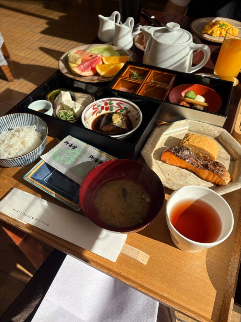ハイアット リージェンシー 京都の和朝食
